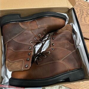 Wolverine 8” Tremor Dark Brown Leather Boots UNWORN NEW IN BOX